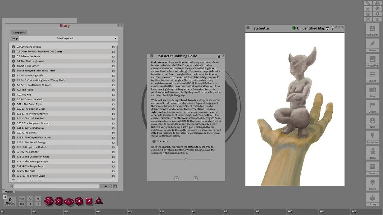 Fantasy Grounds - Thief King's Vault Screenshot 3