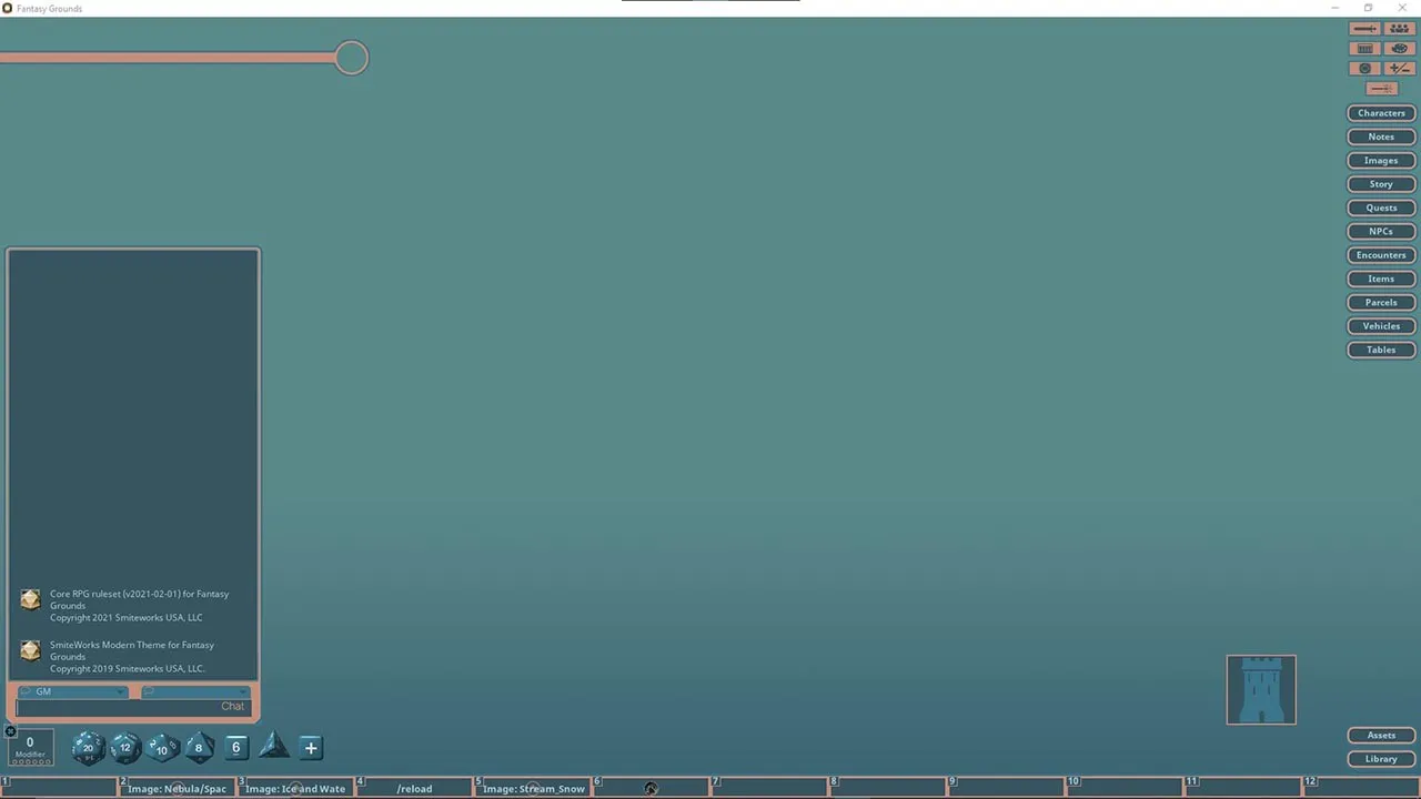 Fantasy Grounds - FG Theme - Modern Screenshot 2