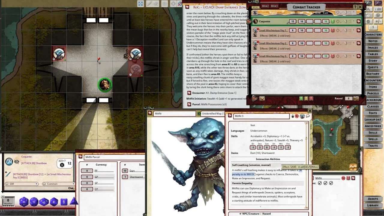 Fantasy Grounds - Pathfinder 2 RPG - Pathfinder Adventure Path #163: Ruins of Gauntlight (Abomination Vaults 1 of 3) Screenshot 0