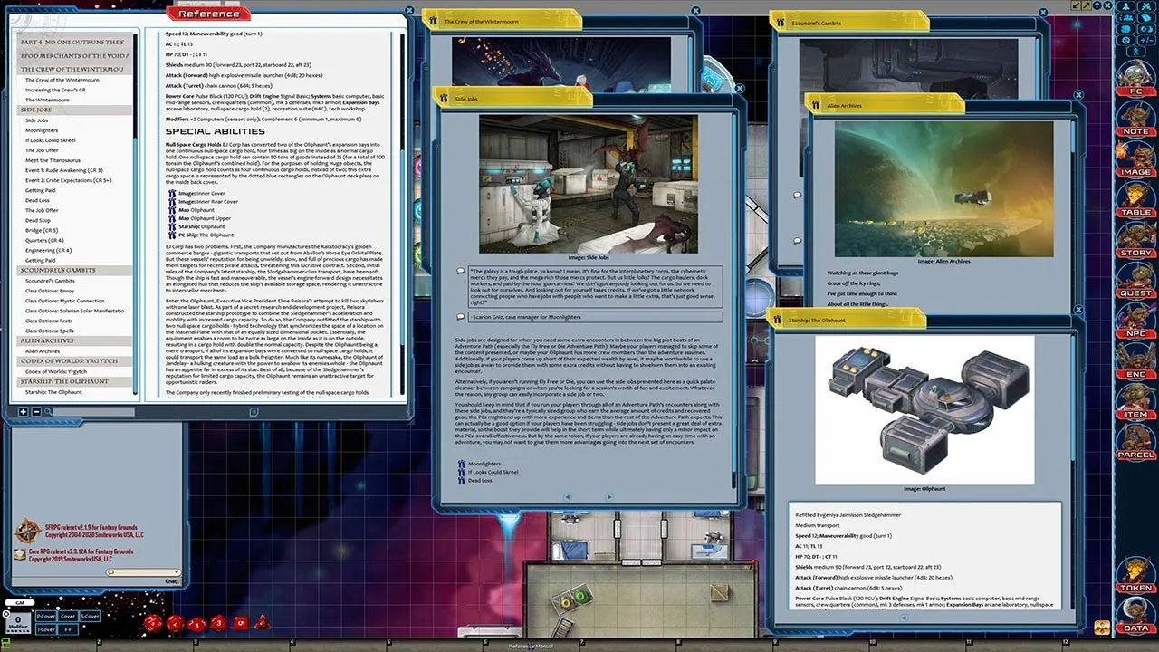 Fantasy Grounds - Starfinder Adventure Path #35: Merchants of the Void (Fly Free or Die 2 of 6) Screenshot 1