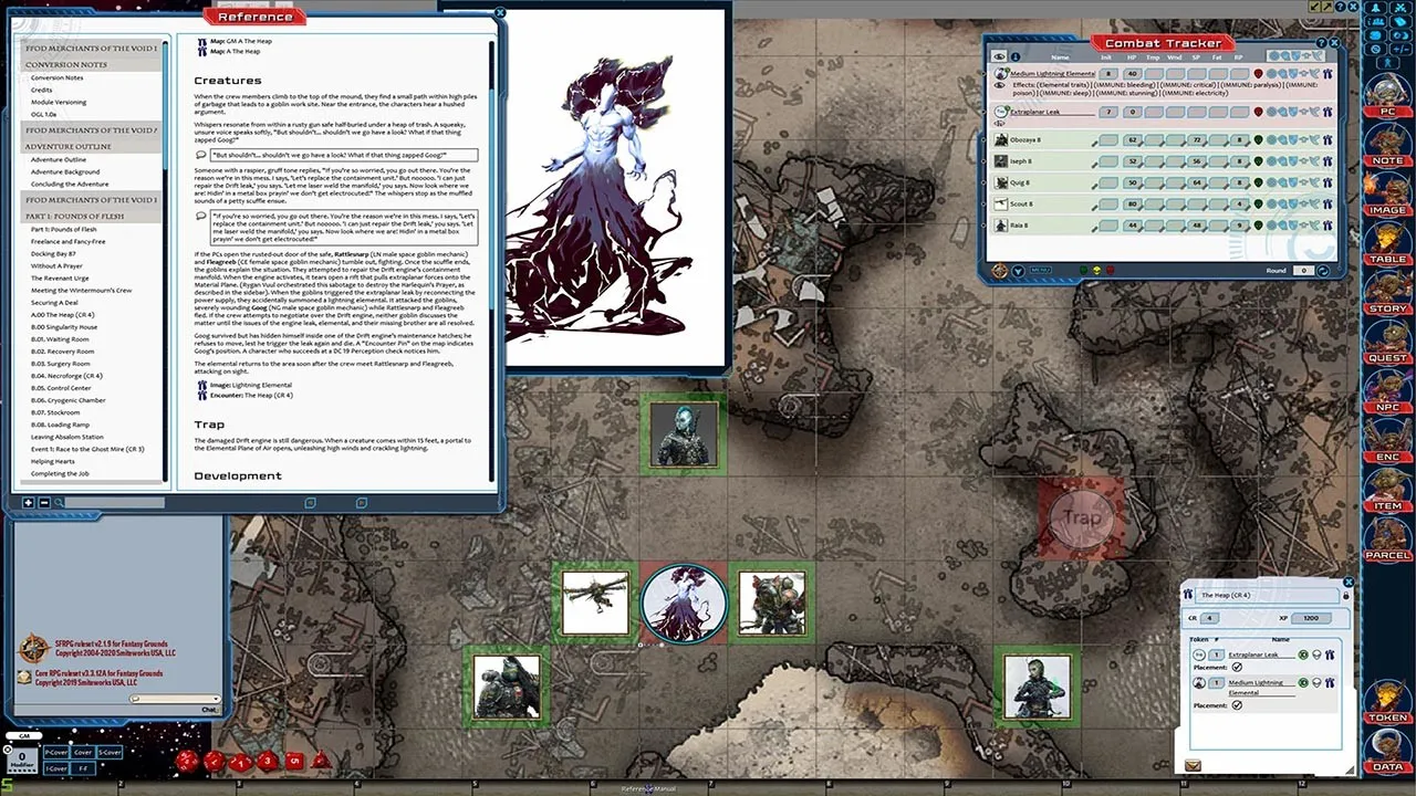 Fantasy Grounds - Starfinder Adventure Path #35: Merchants of the Void (Fly Free or Die 2 of 6) Screenshot 5