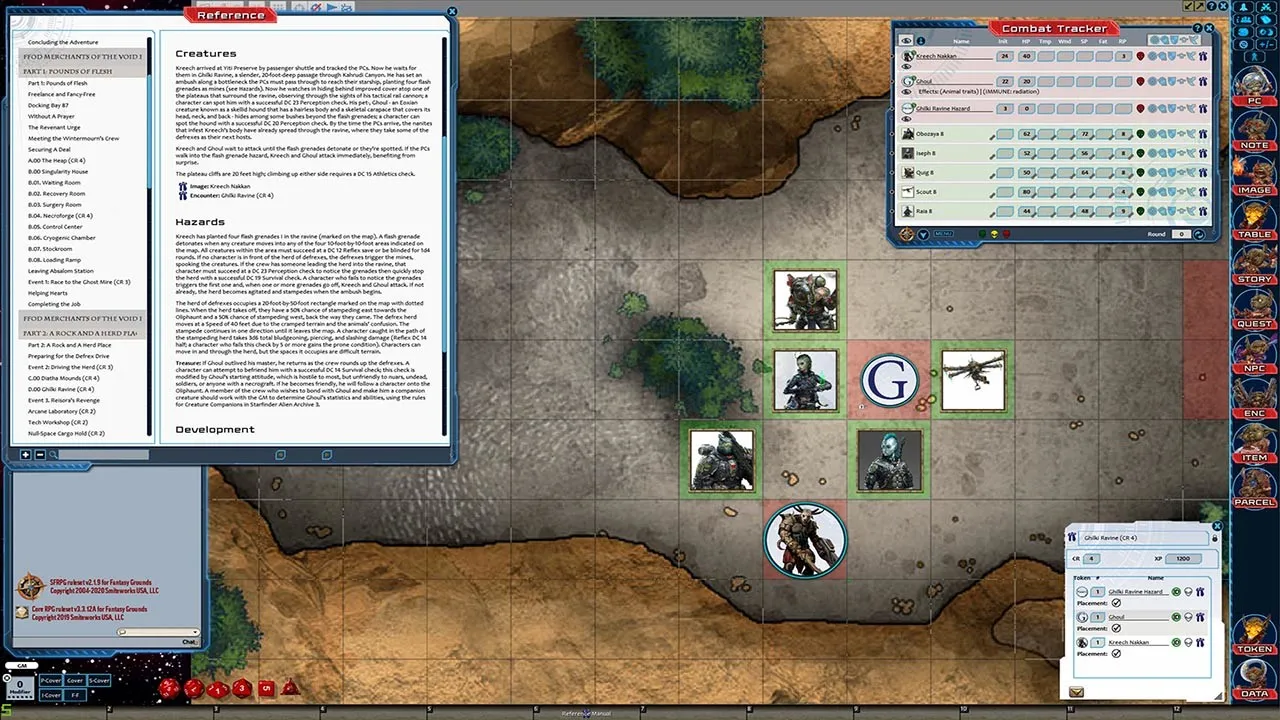 Fantasy Grounds - Starfinder Adventure Path #35: Merchants of the Void (Fly Free or Die 2 of 6) Screenshot 3