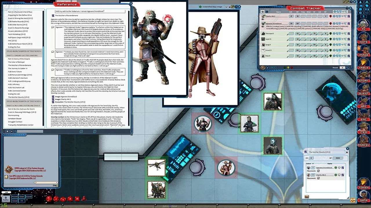 Fantasy Grounds - Starfinder Adventure Path #35: Merchants of the Void (Fly Free or Die 2 of 6) Screenshot 0