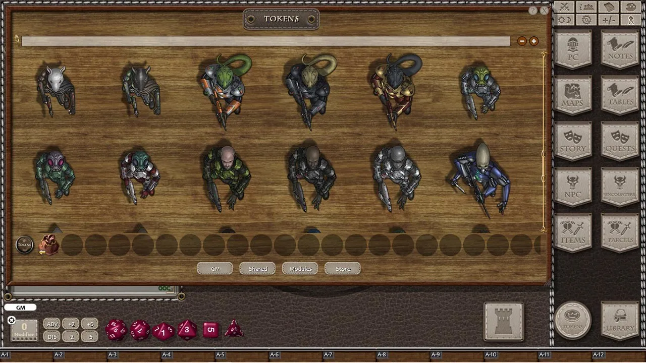 Fantasy Grounds - Jans Tokenpack 20 - Sci-Fi Heroes 1 Screenshot 2