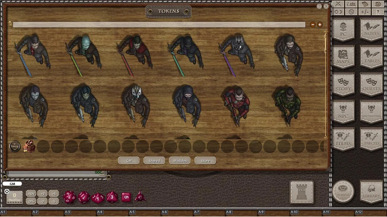 Fantasy Grounds - Jans Tokenpack 20 - Sci-Fi Heroes 1 Screenshot 1