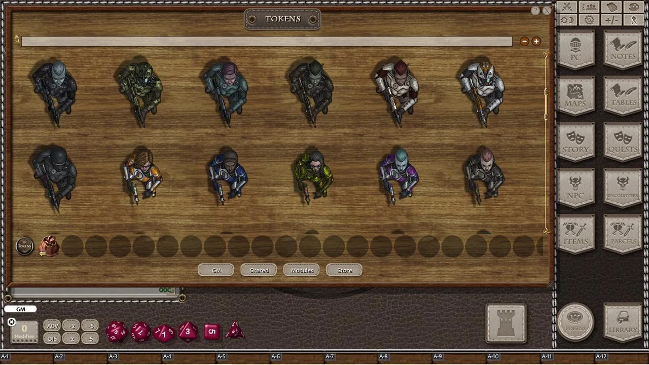 Fantasy Grounds - Jans Tokenpack 20 - Sci-Fi Heroes 1 Screenshot 3