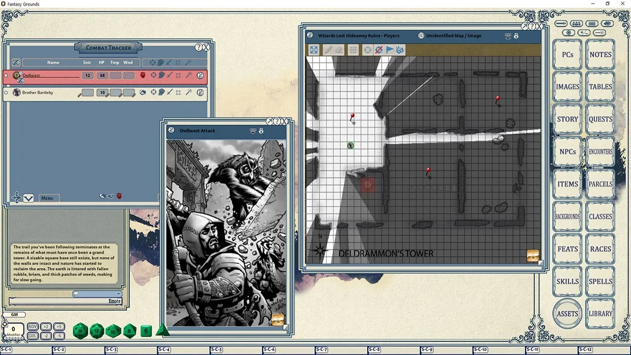 Fantasy Grounds - Fifth Edition Fantasy #11: The Archmage's Lost Hideaway Screenshot 2