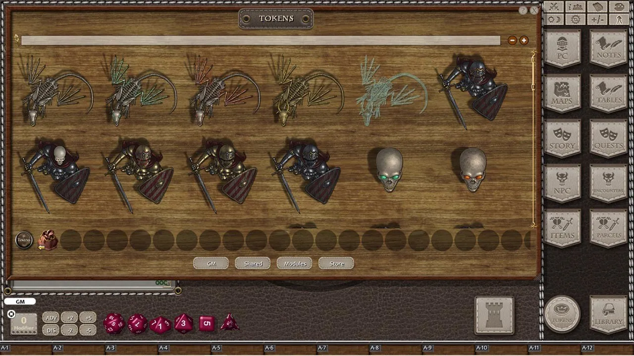 Fantasy Grounds - Jans Tokenpack 21 - Greater Undead Screenshot 0