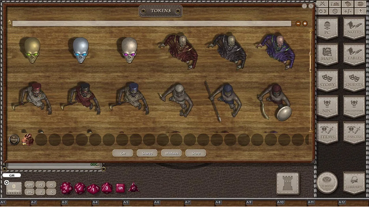 Fantasy Grounds - Jans Tokenpack 21 - Greater Undead Screenshot 1