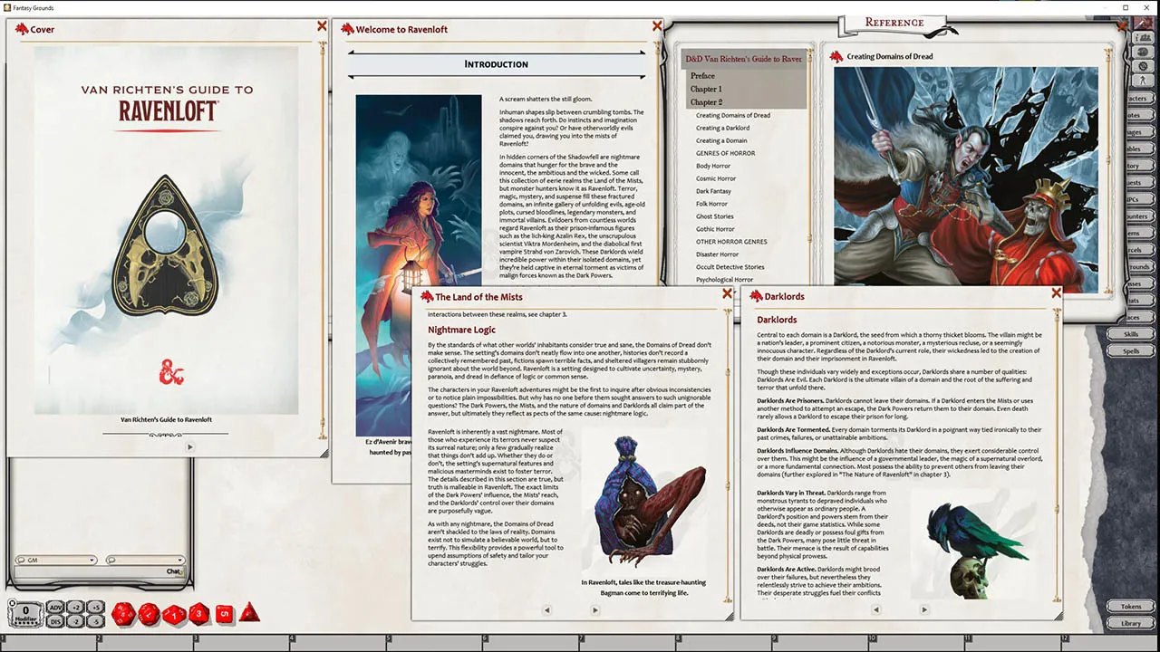 Fantasy Grounds - D&D Van Richten's Guide to Ravenloft Screenshot 5