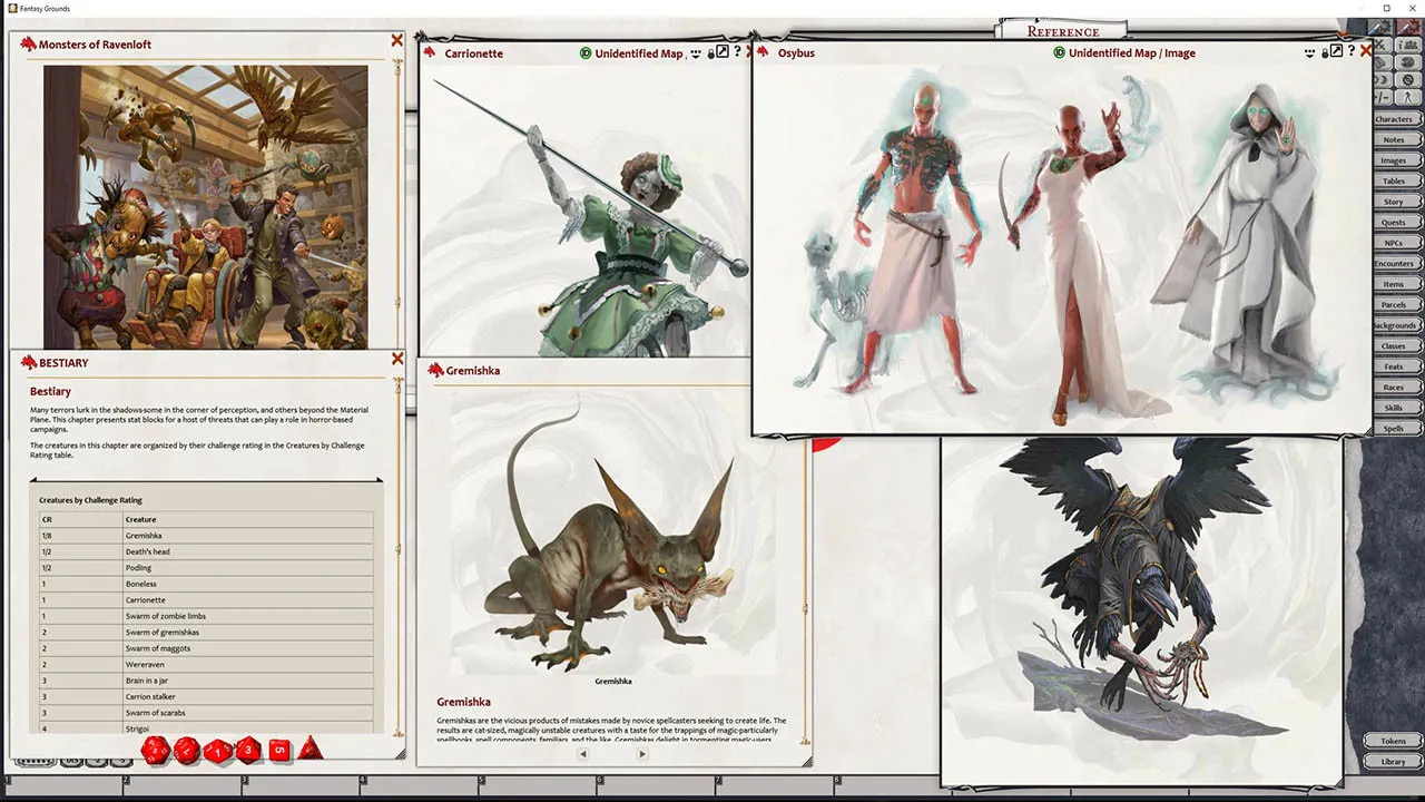 Fantasy Grounds - D&D Van Richten's Guide to Ravenloft Screenshot 4