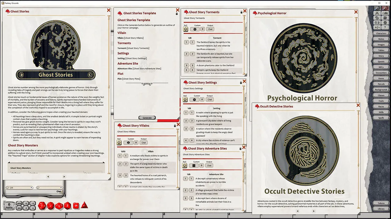 Fantasy Grounds - D&D Van Richten's Guide to Ravenloft Screenshot 2