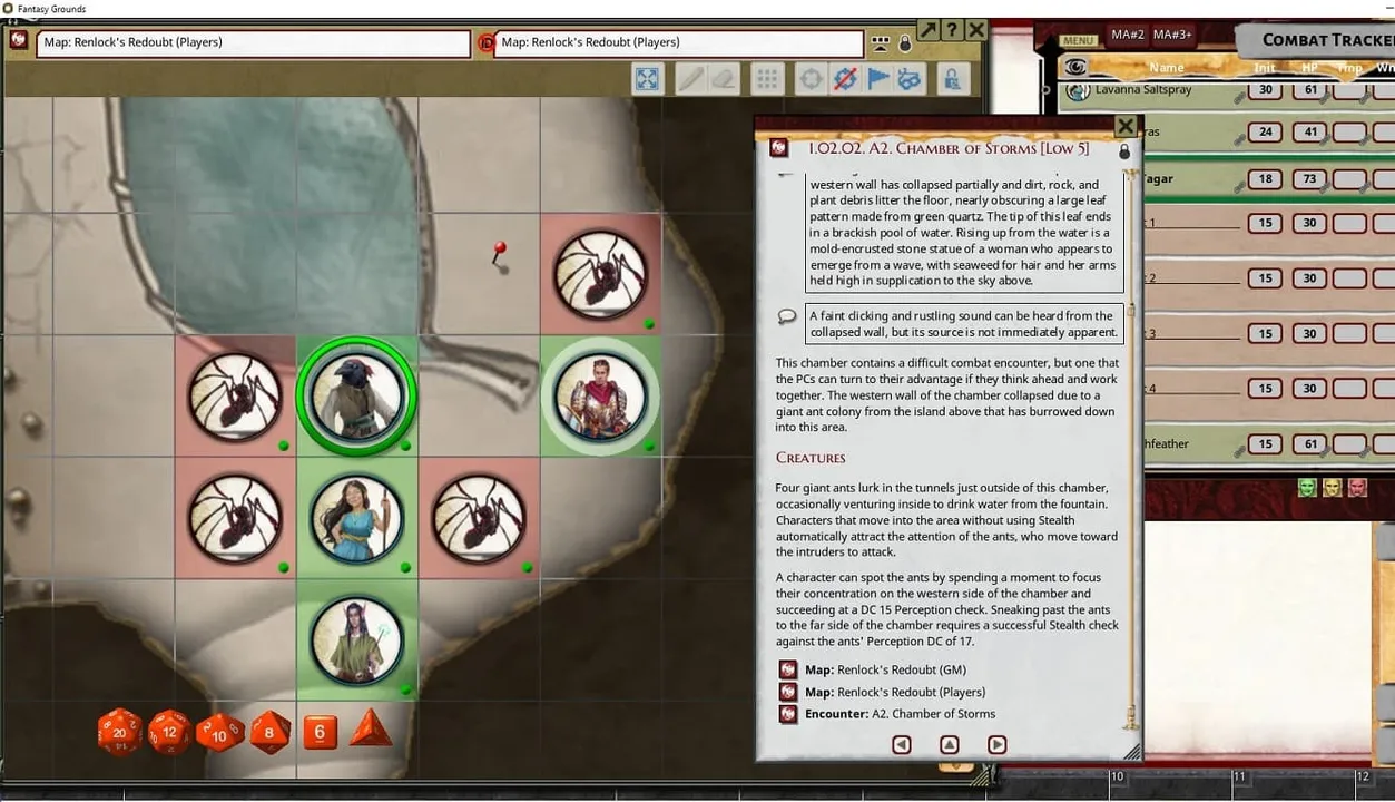 Fantasy Grounds - Pathfinder 2 RPG - Sundered Waves Screenshot 2