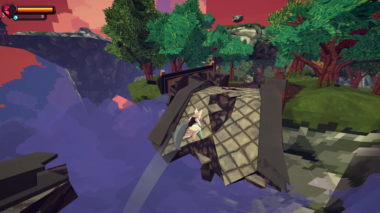 Inukari 3D - Shattered World Screenshot 3