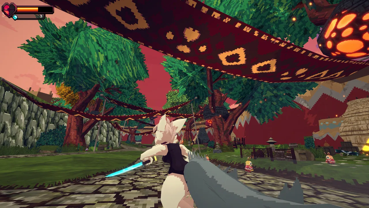 Inukari 3D - Shattered World Screenshot 5