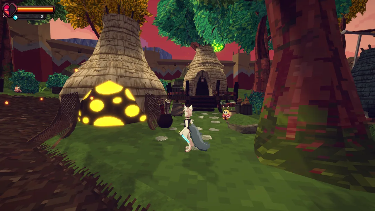 Inukari 3D - Shattered World Screenshot 4
