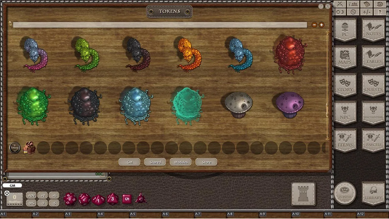 Fantasy Grounds - Jans Tokenpack 22 - Oozes and Fungus Screenshot 3