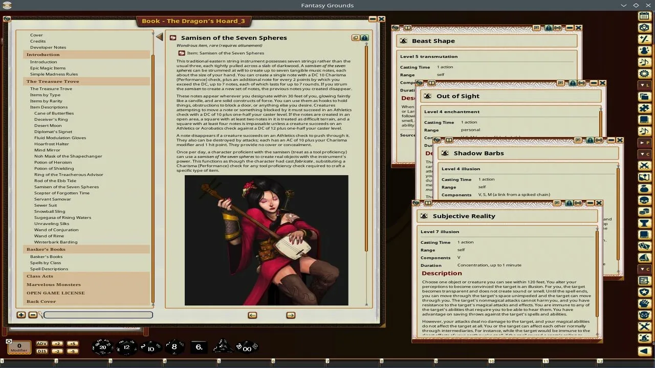 Fantasy Grounds - The Dragon's Hoard #3 Screenshot 3