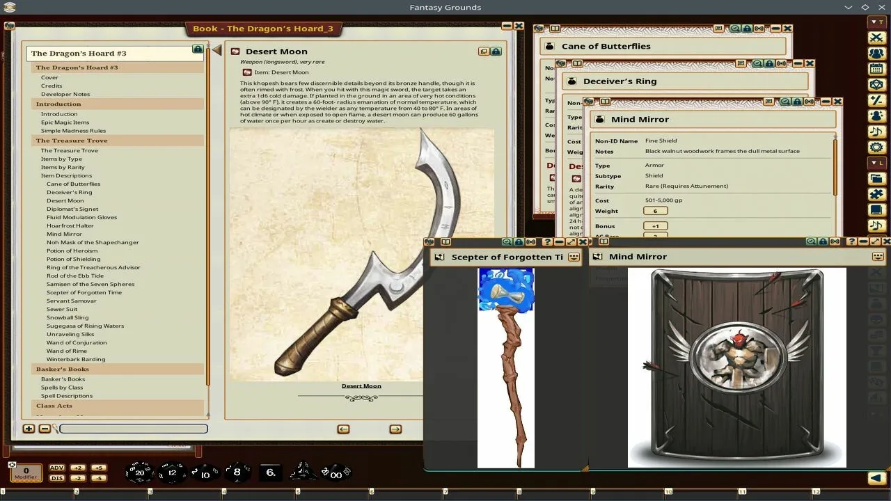 Fantasy Grounds - The Dragon's Hoard #3 Screenshot 2