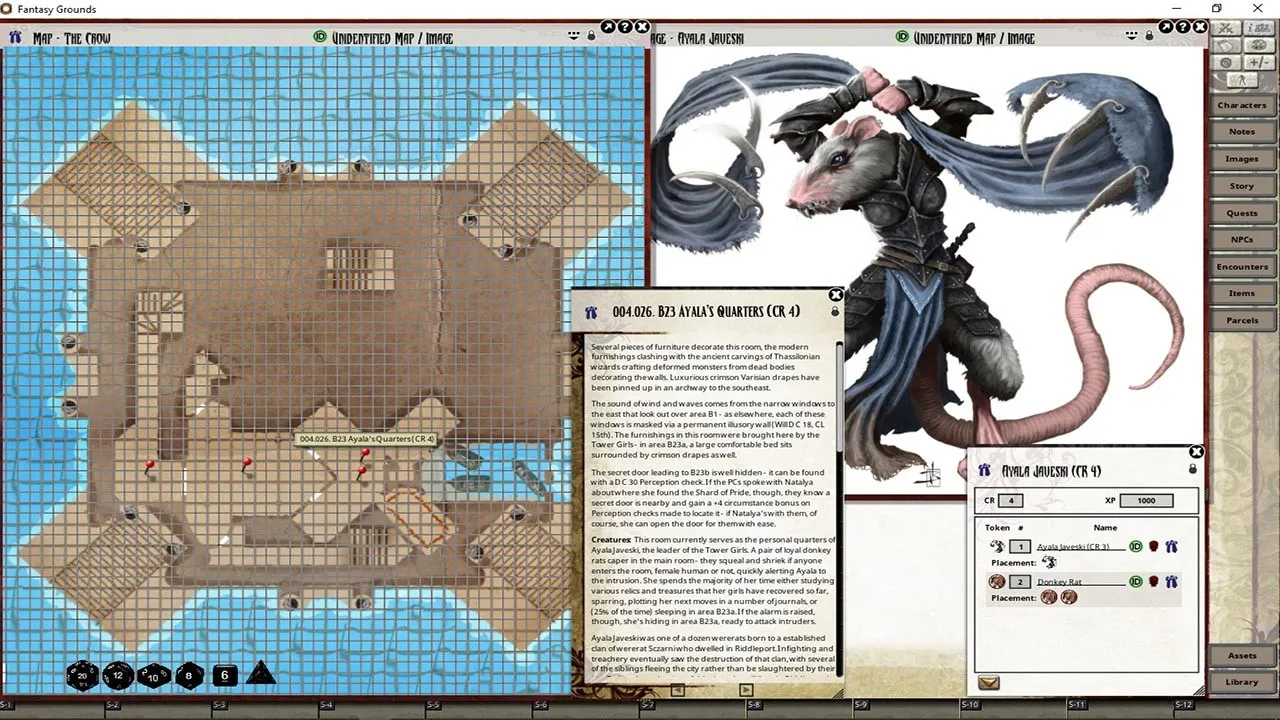 Fantasy Grounds - Pathfinder RPG - Shattered Star AP 1: Shards of Sin Screenshot 2