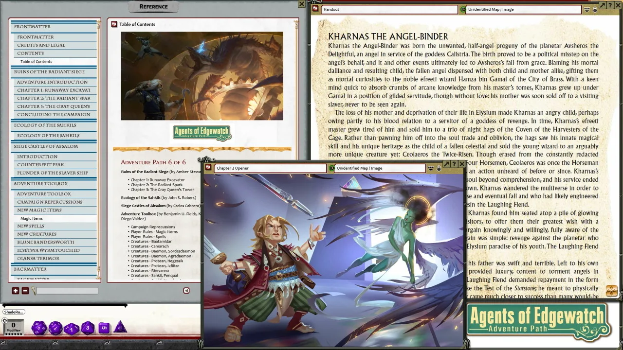 Fantasy Grounds - Pathfinder 2 RPG - Agents of Edgewatch AP 6: Ruins of the Radiant Siege Screenshot 3