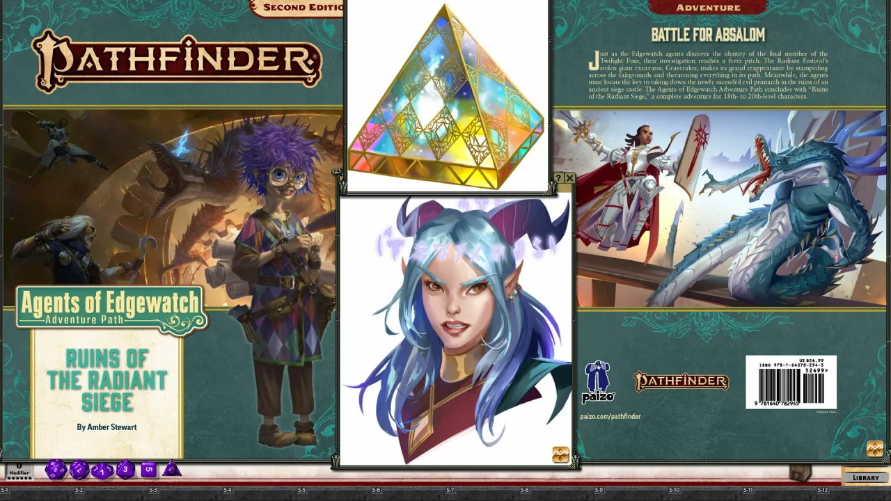 Fantasy Grounds - Pathfinder 2 RPG - Agents of Edgewatch AP 6: Ruins of the Radiant Siege Screenshot 5