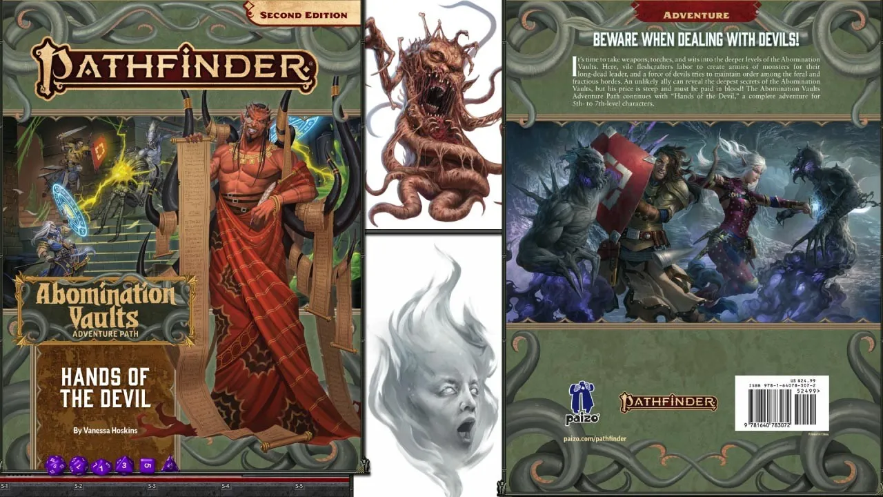 Fantasy Grounds - Pathfinder 2 RPG - Pathfinder Adventure Path #164: Hands of the Devil (Abomination Vaults 2 of 3) Screenshot 6