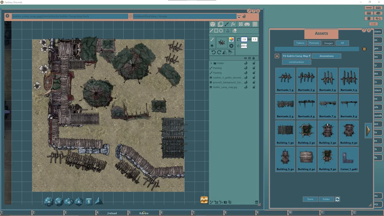 Fantasy Grounds - FG Goblin Camp Map Pack Screenshot 0