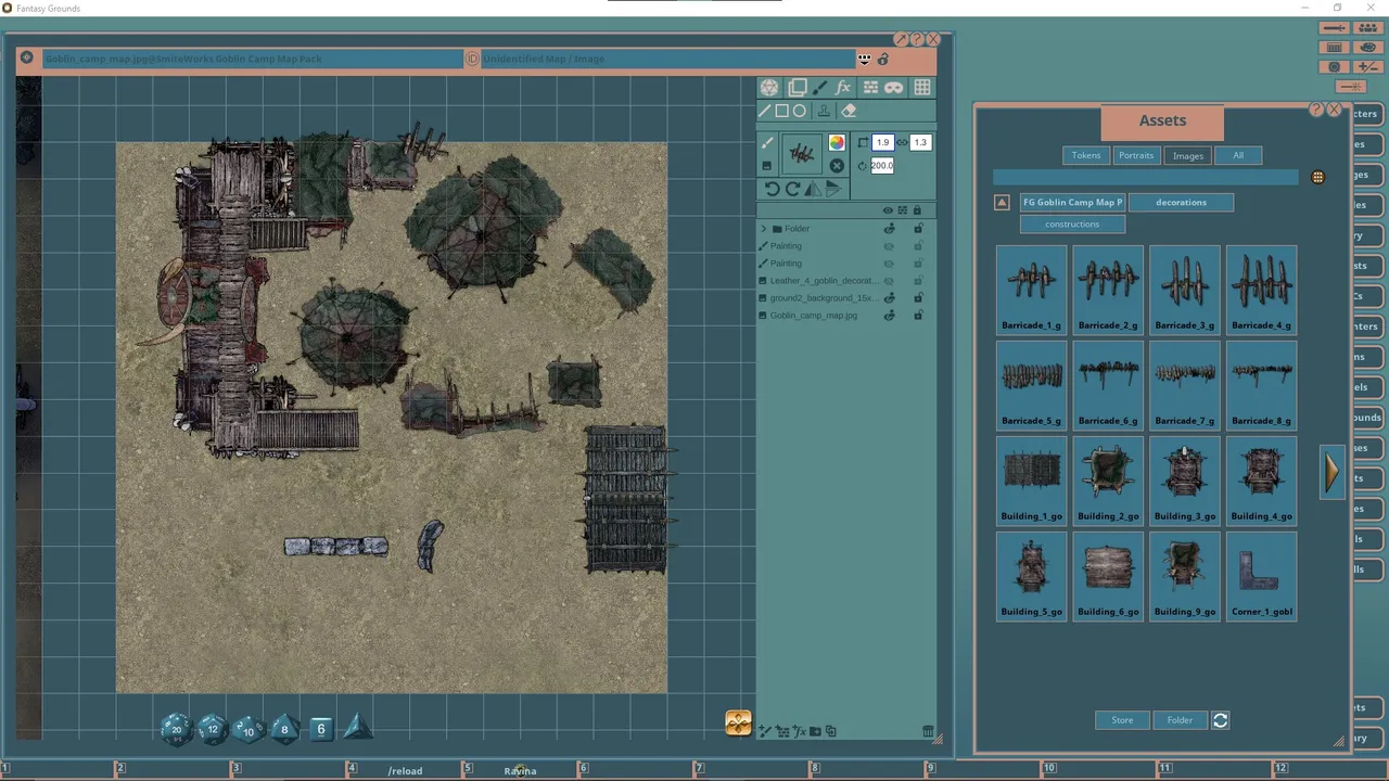 Fantasy Grounds - FG Goblin Camp Map Pack Screenshot 3