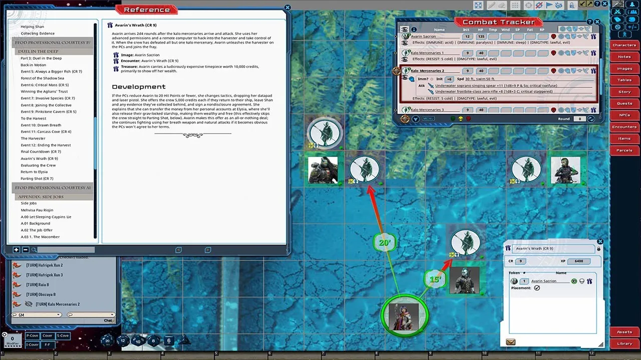 Fantasy Grounds - Starfinder RPG - Adventure Path #36: Professional Courtesy (Fly Free or Die 3 of 6) Screenshot 0
