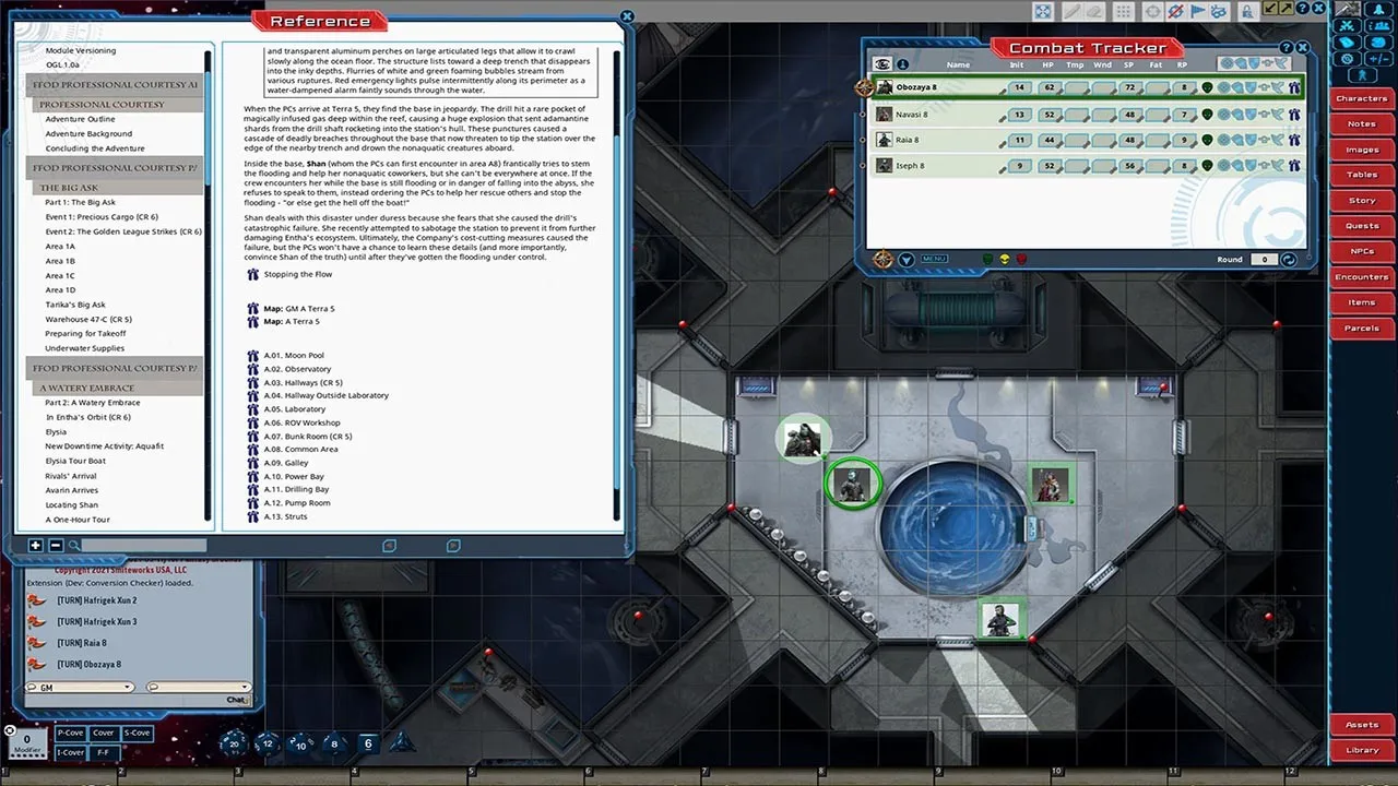 Fantasy Grounds - Starfinder RPG - Adventure Path #36: Professional Courtesy (Fly Free or Die 3 of 6) Screenshot 5