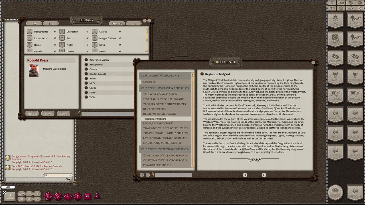Fantasy Grounds - Midgard Worldbook Screenshot 6