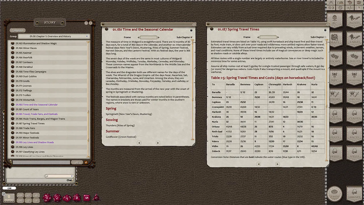 Fantasy Grounds - Midgard Worldbook Screenshot 2