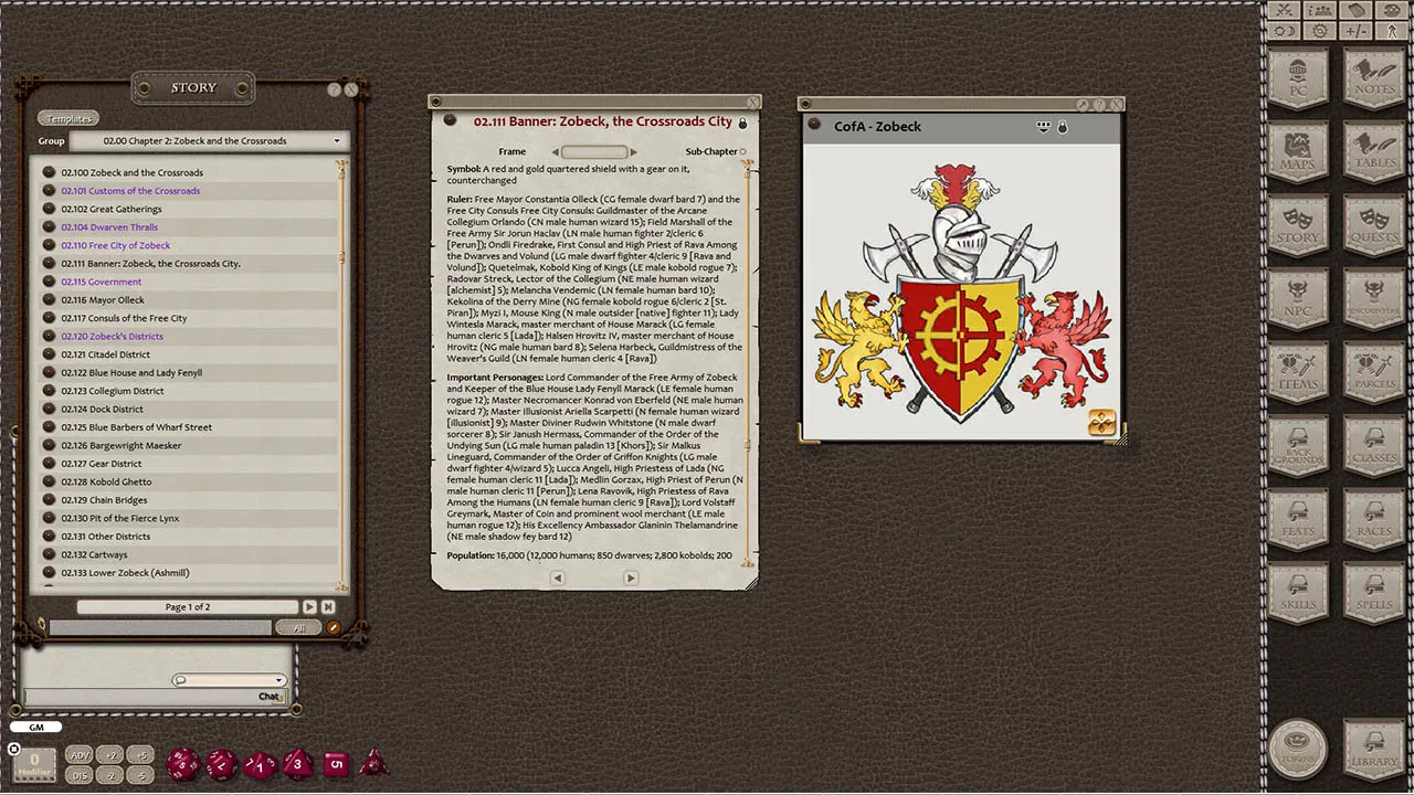 Fantasy Grounds - Midgard Worldbook Screenshot 3