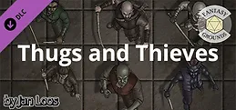 Fantasy Grounds - Jans Token Pack 23 - Thugs and Thieves