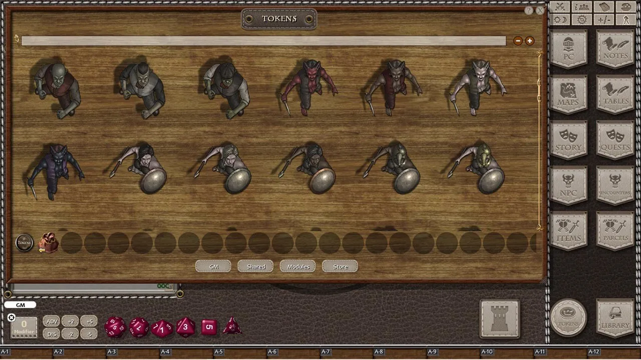 Fantasy Grounds - Jans Token Pack 23 - Thugs and Thieves Screenshot 1