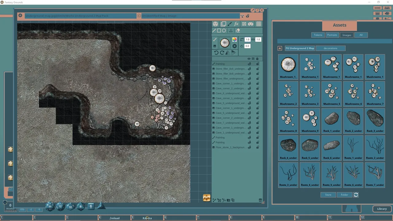 Fantasy Grounds - FG Underground Map Pack 2 Screenshot 1