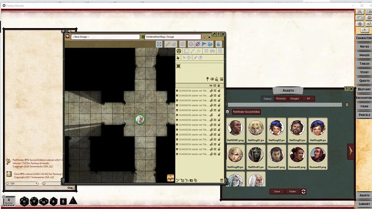 Fantasy Grounds - Pathfinder RPG - Pathfinder Flip-Tiles: Dungeon Starter Set Screenshot 3