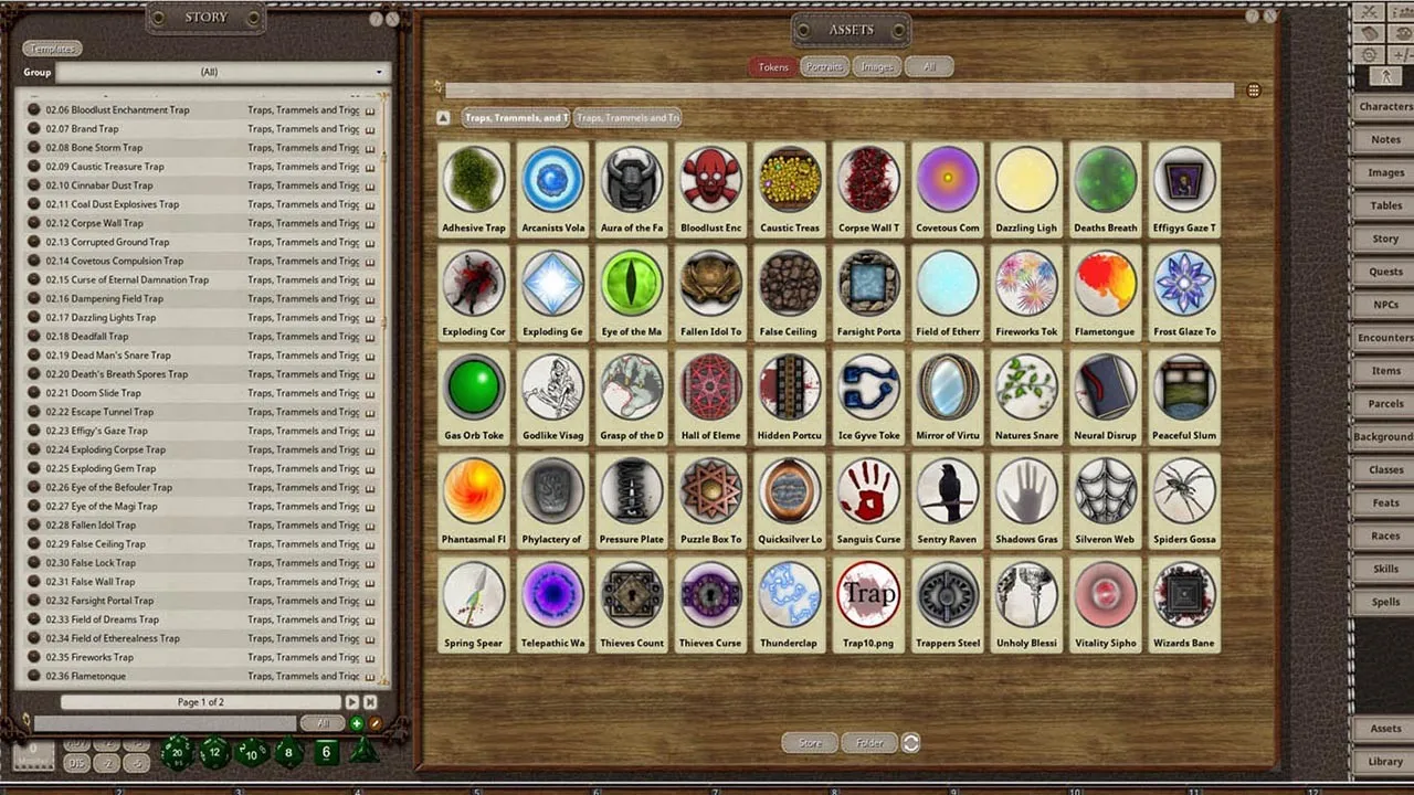 Fantasy Grounds - Traps, Trammels, and Triggers - Nefarious Devices for 5E Screenshot 2