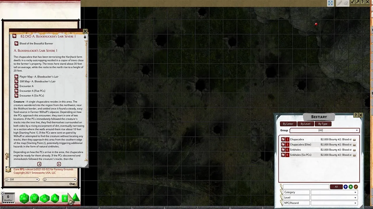 Fantasy Grounds - Pathfinder RPG - Pathfinder Bounty #2: Blood of the Beautiful Screenshot 4