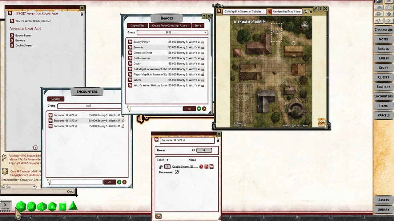 Fantasy Grounds - Pathfinder RPG - Pathfinder Bounty #5: Witch's Winter Holiday Screenshot 3