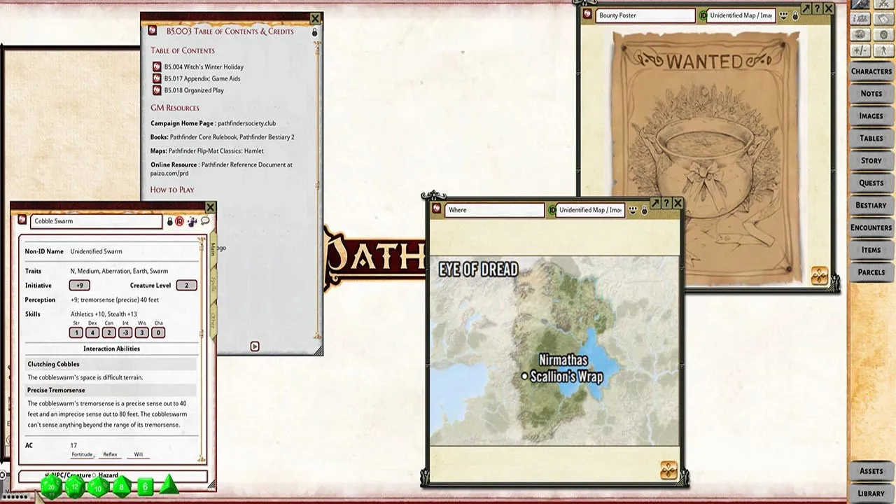 Fantasy Grounds - Pathfinder RPG - Pathfinder Bounty #5: Witch's Winter Holiday Screenshot 2