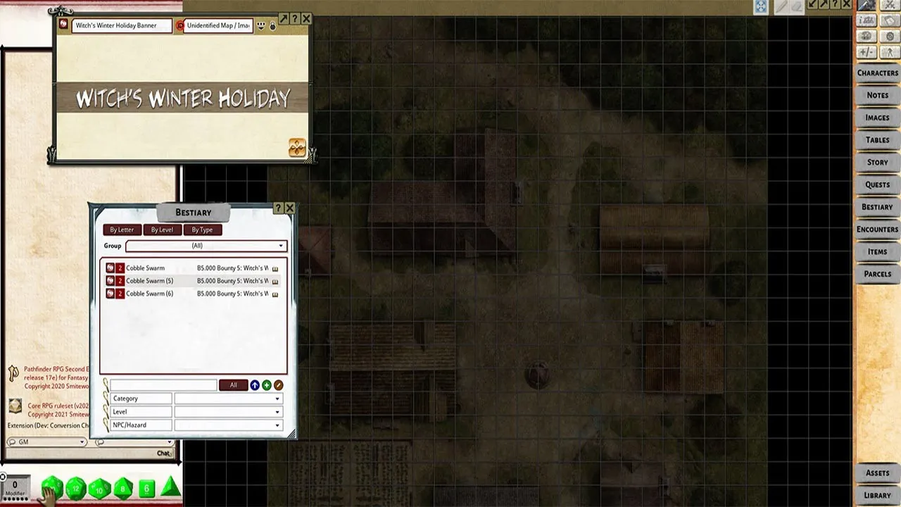 Fantasy Grounds - Pathfinder RPG - Pathfinder Bounty #5: Witch's Winter Holiday Screenshot 1