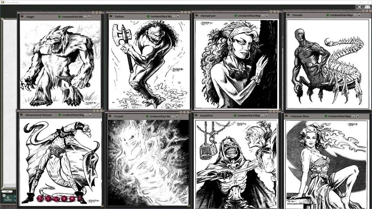 Fantasy Grounds - MC11 Monstrous Compendium Forgotten Realms Appendix (2E) Screenshot 5