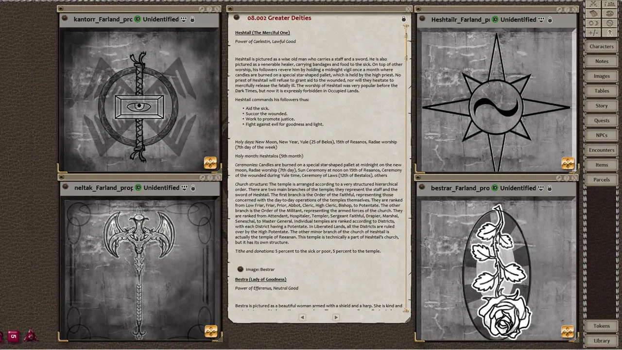 Fantasy Grounds - World of Farland Campaign Setting Screenshot 3