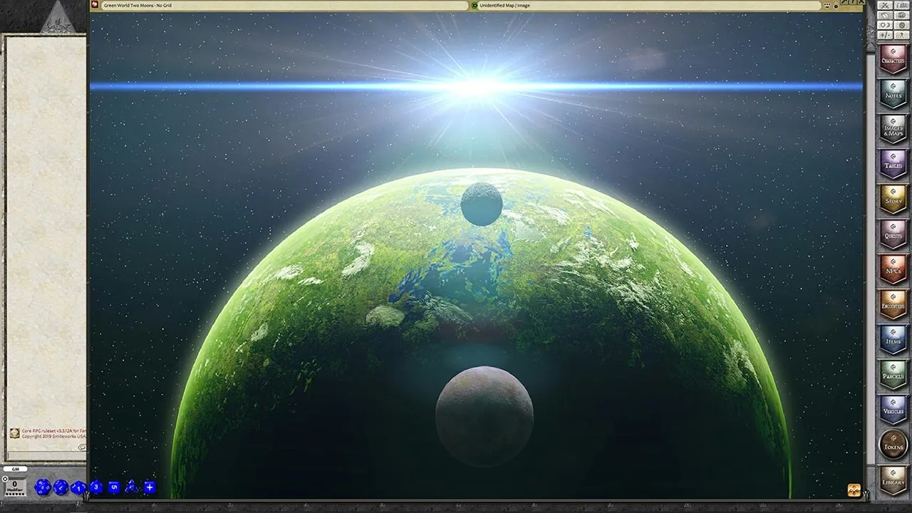 Fantasy Grounds - Star Battles: Orbital Sunrise Space Map Pack Screenshot 2