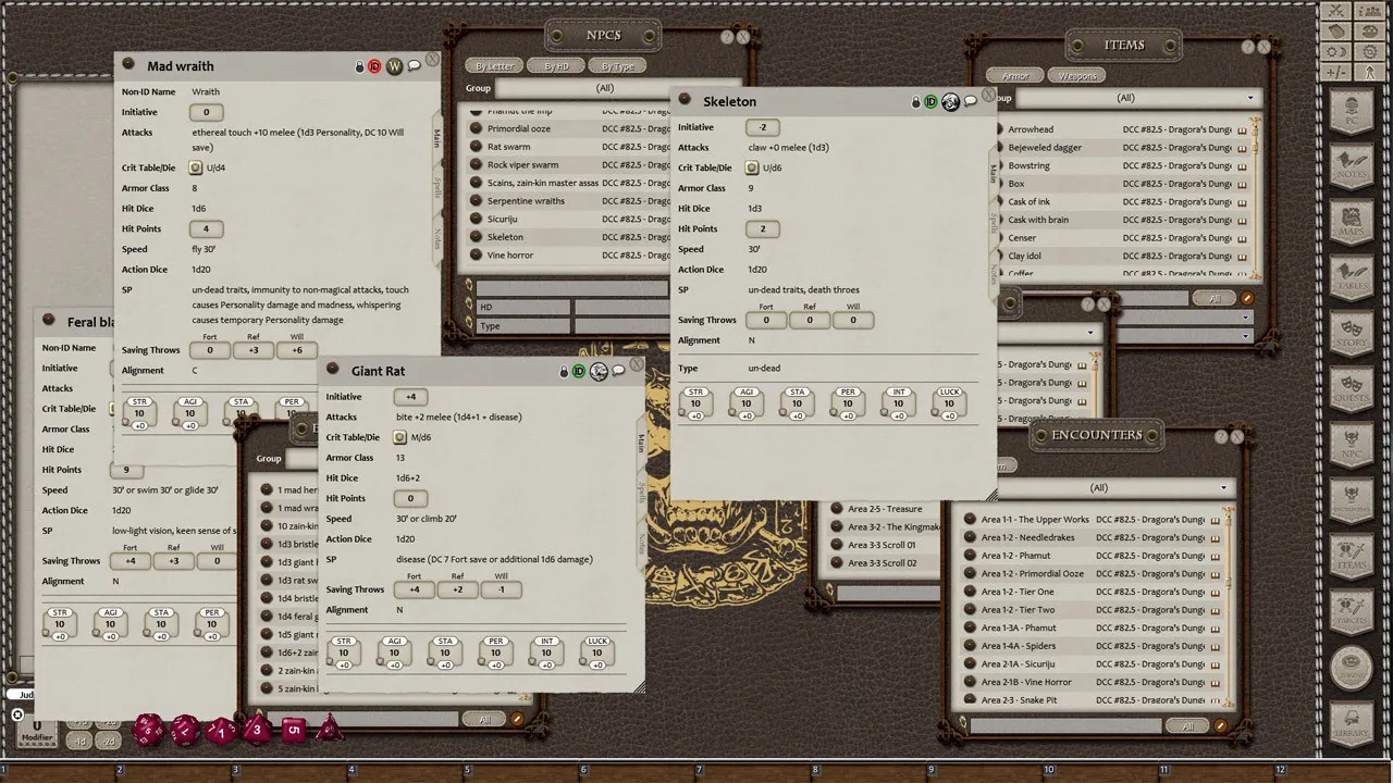 Fantasy Grounds - Dungeon Crawl Classics #82.5: Dragora's Dungeon Screenshot 4