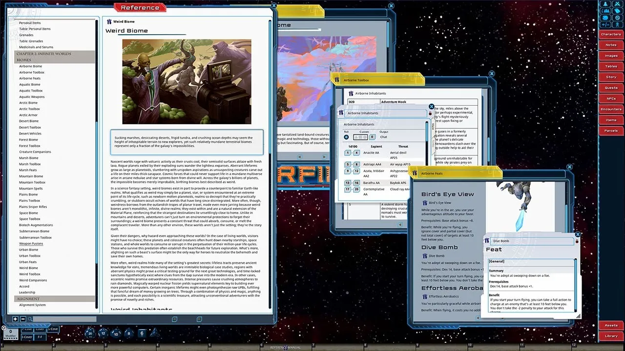 Fantasy Grounds - Starfinder RPG - Starfinder Galaxy Exploration Manual Screenshot 0