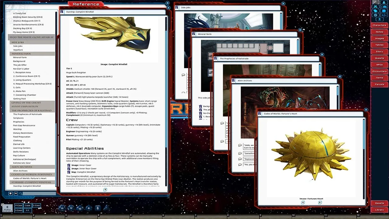 Fantasy Grounds - Starfinder Adventure Path #37: The White Glove Affair (Fly Free or Die 4 of 6) Screenshot 4