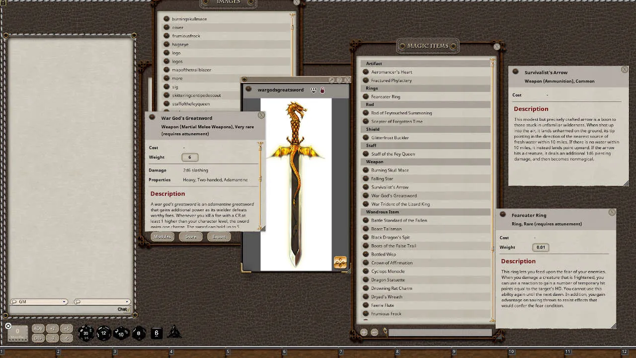 Fantasy Grounds - Treasury of the Kingdom (5E) Screenshot 3